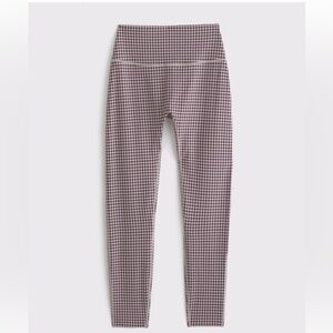 Abercrombie & Fitch YPB Curve Love 7/8-Length Leggings SOLD OUT houndstooth